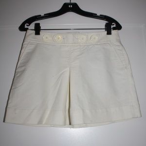 Tibi Cream A-line Skirt